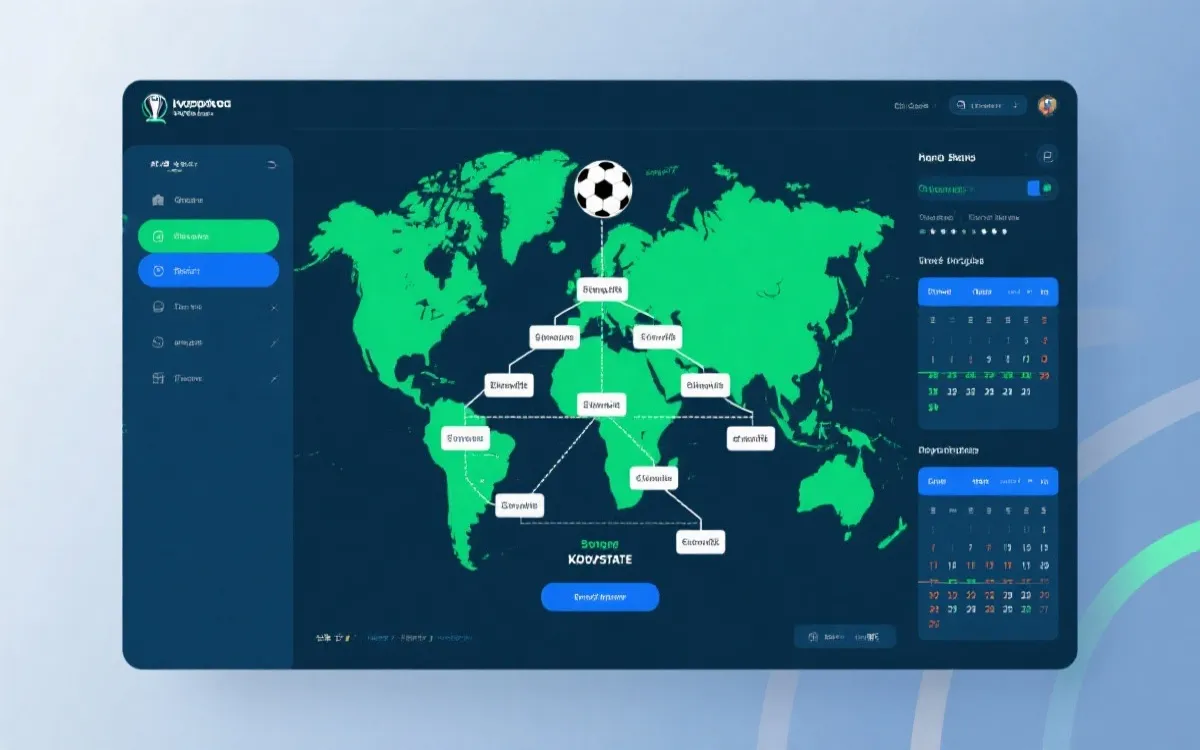 2026世界杯16强赛程与对阵路径示意图